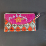 Pochette en Raphia et Wax
