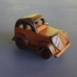 Porte-clé en bois - Traction Avant