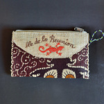 Pochette en Raphia et Wax