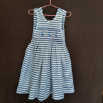 Robe à smocks, taille 4 ans