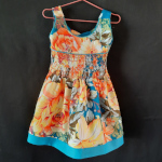 Robe à smocks, taille 2 ans