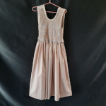 Robe à smocks, taille 8 ans