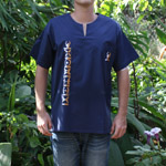 Chemise homme brodée