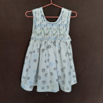 Robe à smocks, taille 1 an