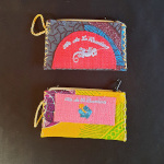 Pochette en Raphia et Wax - lot de 2