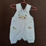 Salopette, taille 1 an