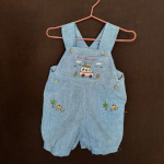 Salopette, taille 1 an