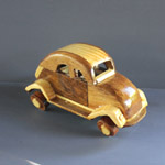 VW - Coccinelle en bois sculpté - GM