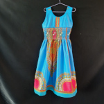 Robe à smocks, taille 8 ans