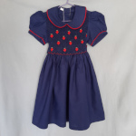 Robe à smocks, taille 4 ans