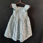 Robe à smocks, taille 2 ans