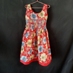Robe à smocks, taille 6 ans